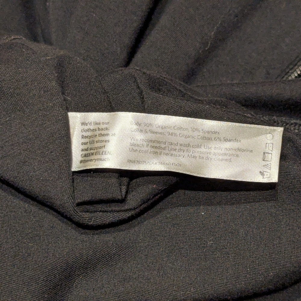 Eileen Fisher Woman Full Zip Sweater/Jacket Made In USA Black Sz 1X - Picture 7 of 7
